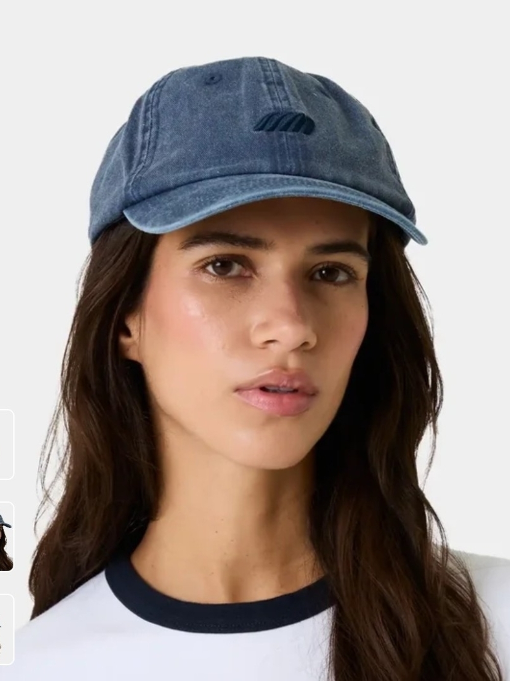 EMESTUDIOS  CAP Washed Denim Blue e